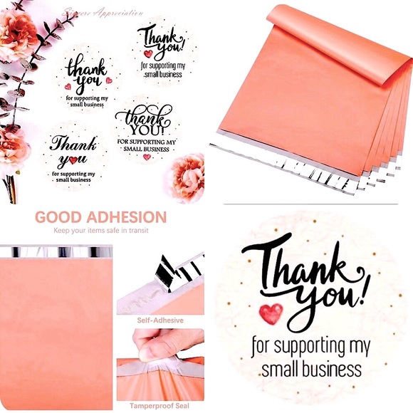 It's a Wrap! Other - NEW Poshmark Packages "Thank you!" Gift Wrapping Shipping Supplies Set ~ 125 Pcs